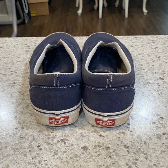 Navy Blue Vans Classic Low - Picture 4 of 6